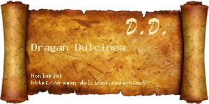 Dragan Dulcinea névjegykártya